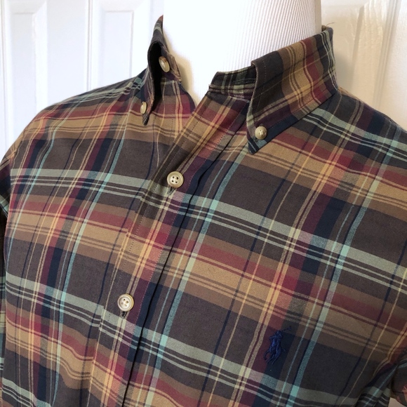 Ralph Lauren Other - NEW Ralph Lauren Fall Plaid Brushed Twill Shirt, M